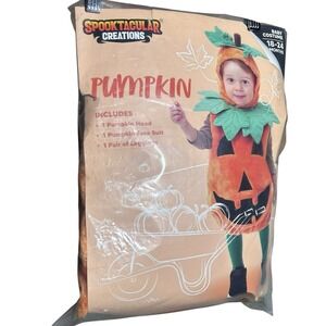 Halloween Pumpkin Costume Spooktacular Creations Toddler 18-24 months Baby